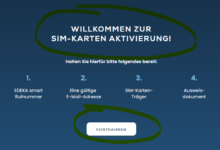 Edeka Smart SIM-Karten Aktivierung