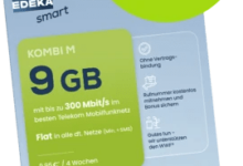 EDEKA smart Kombi M: Handykarte mit 9 GB