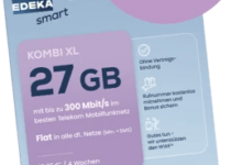 EDEKA smart Kombi XL: Handykarte mit 27 GB